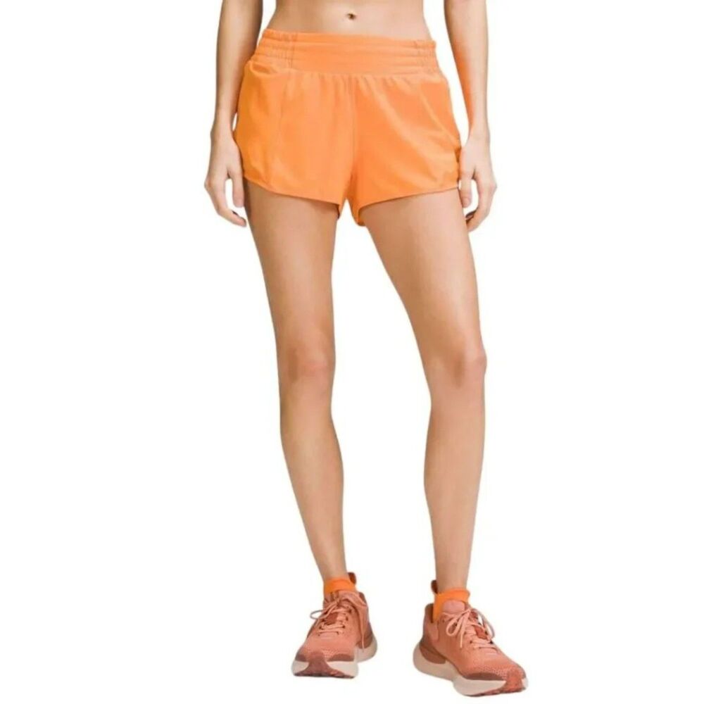 LULULEMON Hotty Hot Lined 2.5" Performance Running Shorts | SZ 4